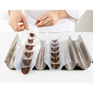 Plaque Laatat Ruostumaton teräs - 350 x 300 mm - Matfer