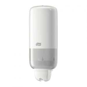 Distributör för vit flytande tvål Tork Elevation - Optimal hygien och modern design