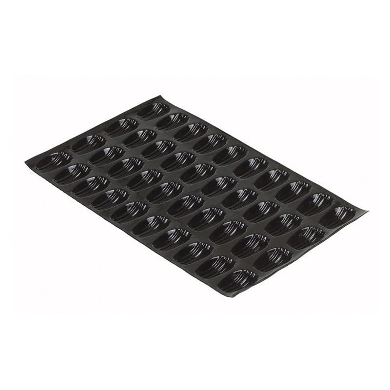 Madeleineform - 40 Avtryck - 78 x 47 mm - Matfer