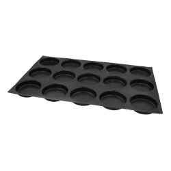 Florentine or Quiche Mold - 15 Imprints - ⌀ 103 mm - Matfer