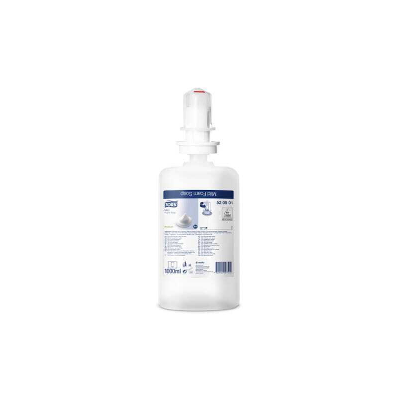 Tork Mjuk Transparent Skummande Tvål - Paket med 6 | Närd, fräsch och återfuktad hud Tork Mjuk Transparent Skummande Tvål - Paket med 6 | Närd, fräsch och återfuktad hud