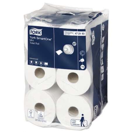 Papier Toilette Blanc Tork SmartOne - Lot de 12