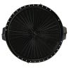 Boîte Ronde Réutilisable - Ø 330 mm - Noir - Lot de 10 - Gilac