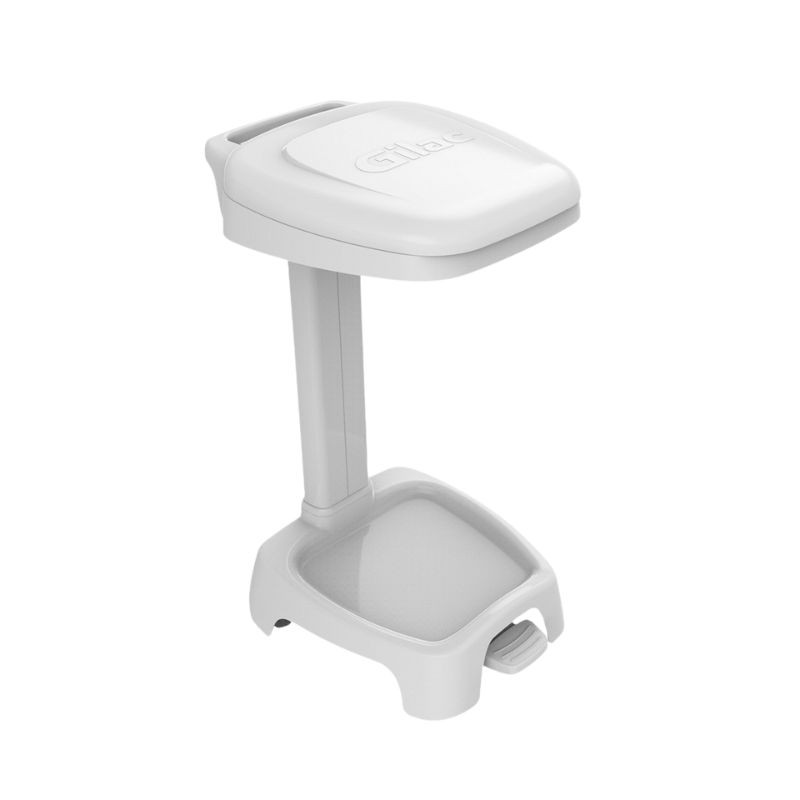 Tukiteline roskapussille valkoisella kannella - 120 L - Gilac