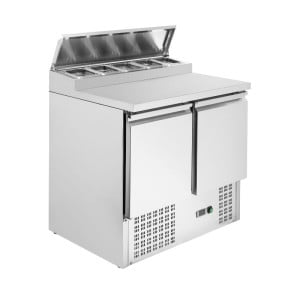 Star Refrigerated Saladette - 2 Doors with Opening Top