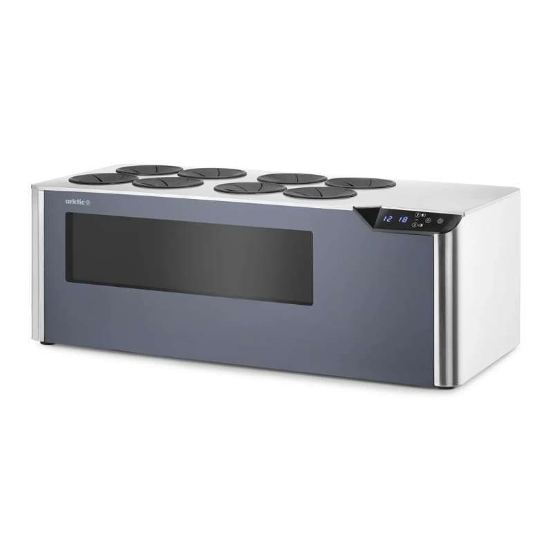 Flaskkylare - 2 zoner - 8 flaskor - Arktic