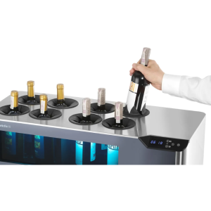 Flaskkylare - 2 zoner - 8 flaskor - Arktic