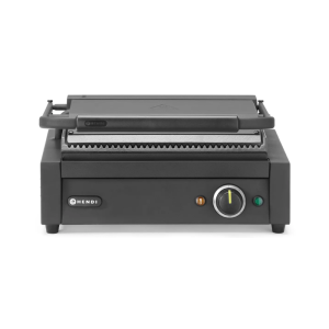 Grillkontakt - Räfflade plattor - 340 x 235 mm - HENDI