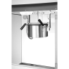 Popcorn-kone 1155 W - Musta - HENDI
