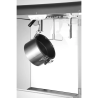 Popcorn-kone 1155 W - Musta - HENDI