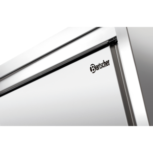 Högskåp 600, L1400, Bartscher rostfritt stål hög professionell