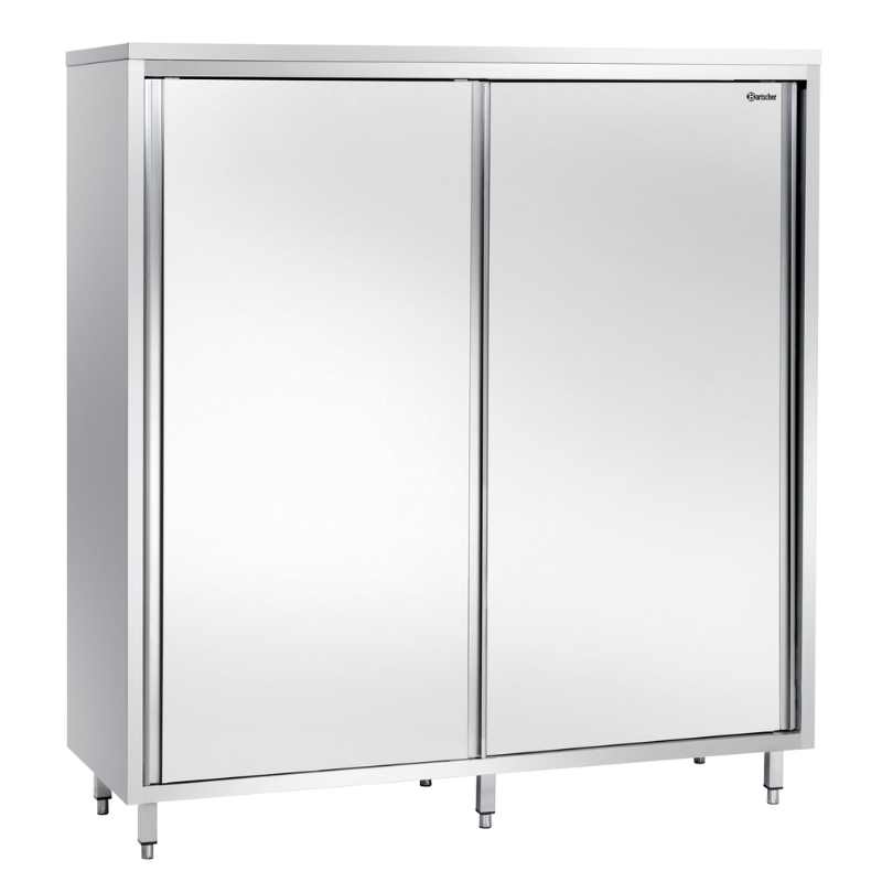 Armoire haute 600, L1400, Bartscher inox haute professionnelle