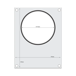 Tiivistysmatriisi manuaaliselle tiivistimelle - 1 pyöreä lokero - HENDI