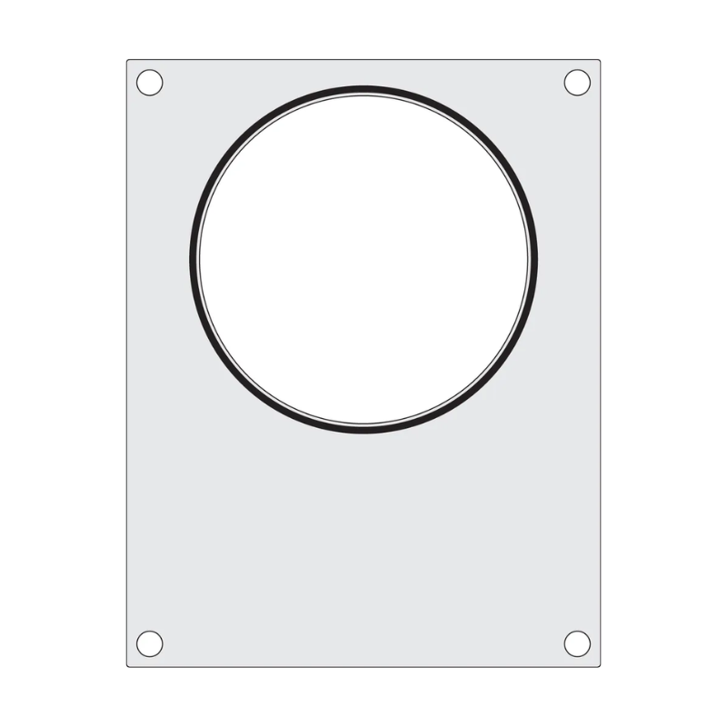 Förseglingsmatris för manuell förseglare - 1 rund fack - HENDI