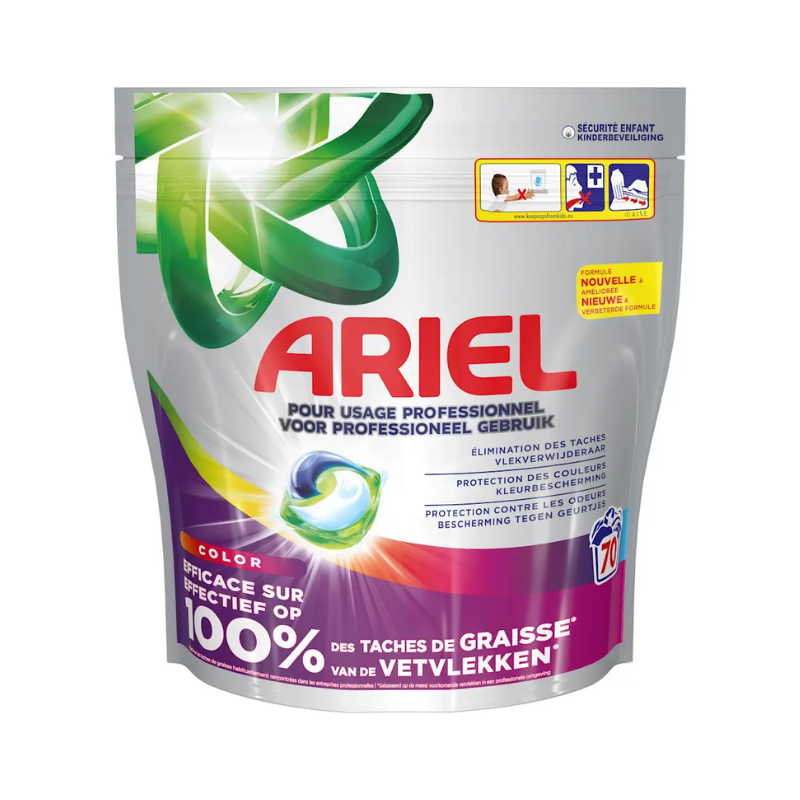 Allin1 Pods Tvättkapslar för Färgtvätt - 70 Doser - Procter & Gamble