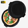 Reusable Round Box - Ø 330 mm - Black - Gilac
