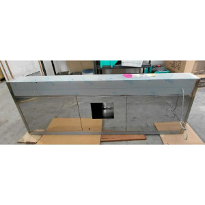 Hotte Snack 700 LED Ilman Moottoria pituus 1800 Dynasteel