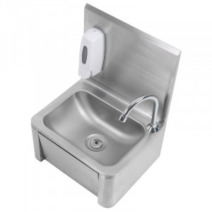 Stainless Steel Knee-Operated Hand Wash - Dynasteel