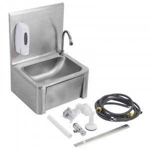 Stainless Steel Knee-Operated Hand Wash - Dynasteel