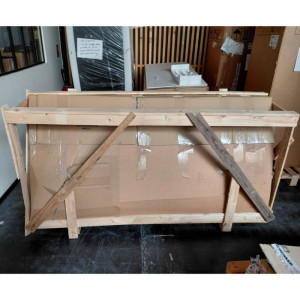 Hotte Snack Complète 900 - Längd 1600 - Motor, Led och Variator - Dynasteel