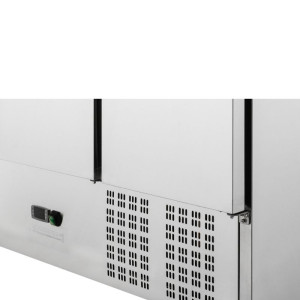 Saladette Compact 3 Ovet - Liukukansi - Dynasteel