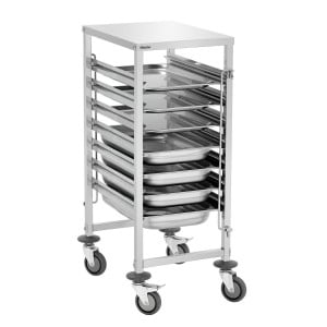 Chariot Gastronorm 7 tasoa GN1/1 Barstcher