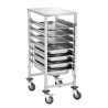 Chariot Gastronorm 7 tasoa GN1/1 Barstcher