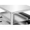 Chariot Gastronorm 7 tasoa GN1/1 Barstcher