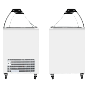 Vitrine à Crème Glace Statique - 7 x 5 L - TEFCOLD