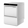 Professional Dishwasher with Rinse Aid and Detergent Dispenser and Drain Pump - 50 x 50 cm - Dynasteel