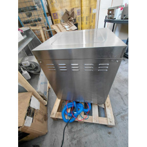 Professionell Diskmaskin med Sköljmedels- och Tvättmedelsdoserare och Avloppspump - 50 x 50 cm - Dynasteel