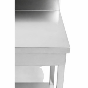 Inoxbord Dynasteel: Djup 700 mm, Längd 800 mm