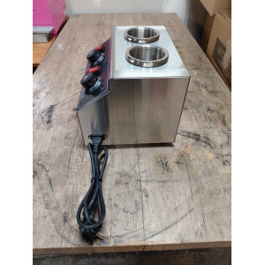 Dubbel Chokladvärmare Dynasteel - Perfekt för Restaurangproffs