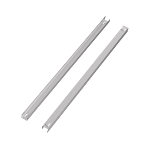 Pair of Slides for Refrigerated Tables D 600 mm - CombiSteel