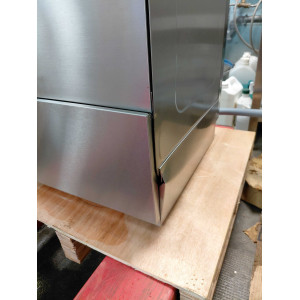 Professionell diskmaskin med doseringsenhet för sköljmedel och rengöringsmedel - 40 x 40 cm - Dynasteel