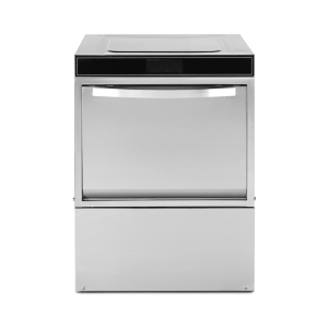 Lave-Vaisselle Professionnel avec Adoucisseur et Pompe de Vidange - 230 V - Dynasteel