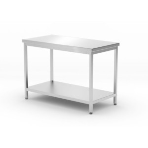 Centralt Bord Profi Line med Hylla - L 1200 x D 600 mm - HENDI