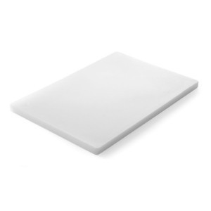 Skärbräda 450 x 300 mm - Vit - HENDI