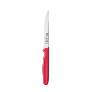 Couteau à Tomates Rouge - Lame 113 mm - HENDI