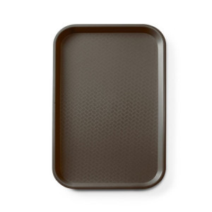 Fastfood-tarjotin PP GN 1/1 - Ruskea - HENDI