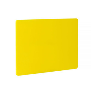 HACCP Skärbräda 600 x 400 mm - Gul - HENDI