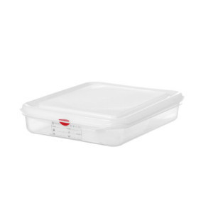 Bac GN 1/2 Transparent in PP - 4 L - HENDI