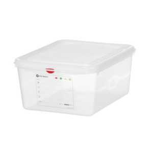 Bac GN 1/2 Transparent i PP - 10 L - HENDI