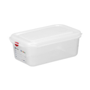 Bac GN 1/4 Transparent i PP - 2,8 L - HENDI