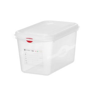 Bac GN 1/4 Transparent i PP - 4,3 L - HENDI