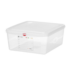 Bac GN 2/3 Transparent i PP - 13,5 L - HENDI