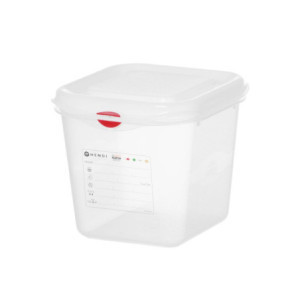 Bac GN 1/6 Transparent i PP - 2,6 L - HENDI