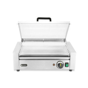 Rullgrill för korv med lock - 1 zon - 620 W - HENDI