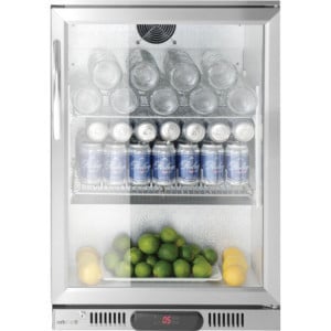 Yhden oven lasinen baarijääkaappi - 97 L - HENDI