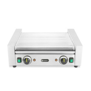 Grill Roulant pour Saucisses - 2 Zones - HENDI